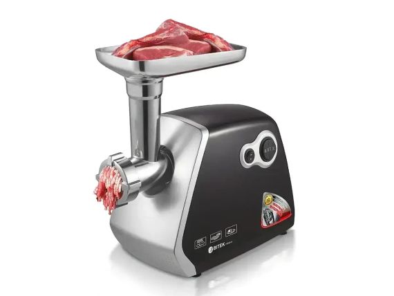 Электрическая Мясорубка BITEK BT-3400 3500W с металлическим корпусом и разными насадками | Зображення 1