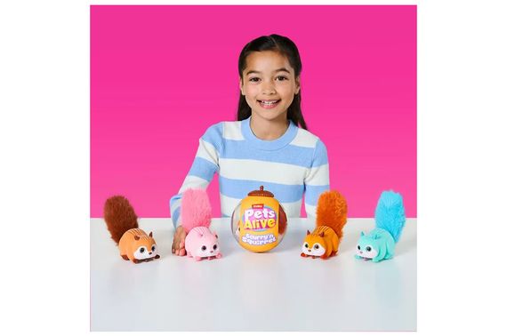 Інтерактивна іграшка 9565E PETS ALIVE S1 – БІЛОЧКА (коричневий) | Зображення 4