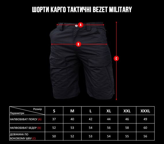 Шорти карго тактичні BEZET Military | Зображення 7