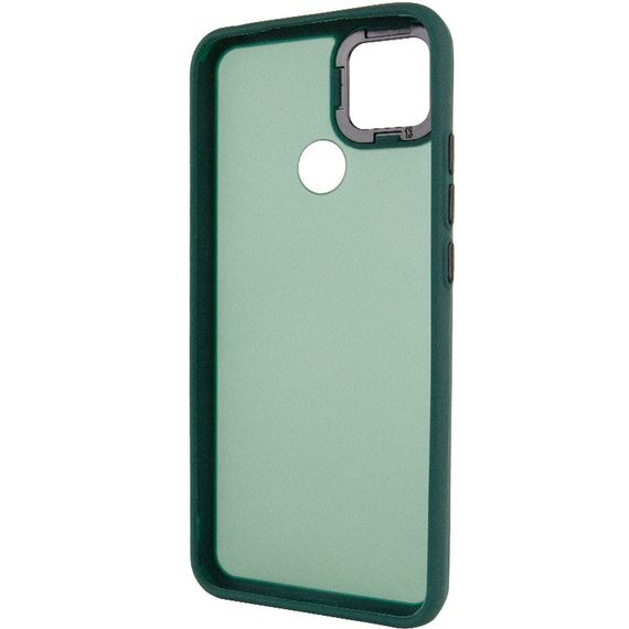 Чехол TPU+PC Lyon Frosted для Xiaomi Redmi 9C Green | Зображення 2