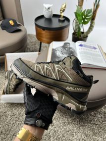 Мужские зимние кроссовки  Salomon XT-6 Brown Fur, Вьетнам 43 27,5