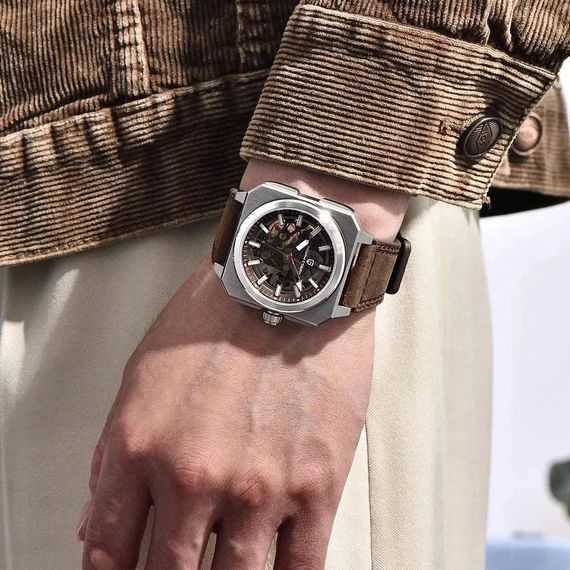 Чоловічий годинник Pagani Design PD-1791 Brown-Silver | Зображення 3