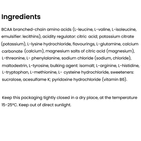 Аминокомплекс для спорта OstroVit EAAdvanced 360 g /30 servings/ Pear | Зображення 2