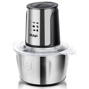 Кухонний подрібнювач електричний (чопер) Food Processor R.7019 | Чопер для м'яса та овочів 2л, 1000 Вт