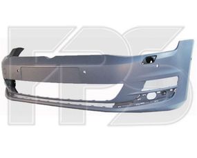 Передний бампер для VW Golf VII 13- грунт  5G0807217BT