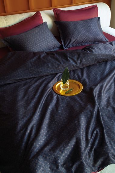 Комплект постільної білизни Issimo Digital Satin 300 TC 200х220 см Ralph