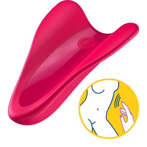 Вібратор на палець Satisfyer High Fly Red | Зображення 4