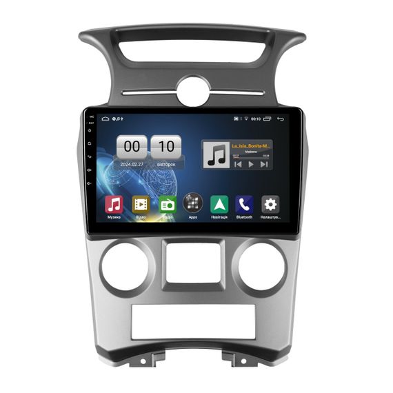 Штатна магнітола серії QIV Q1 під Kia Carens UN 2006-2012 Rondo 2007-2012 (F2) 9 дюймів