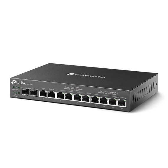 TP-Link Мультисервісний маршрутизатор ER7212PC 8xGE LAN 1xGE WAN 1xGE WAN/LAN 2xGE SFP WAN/LAN VPN Omada (ER7212PC) | Зображення 2