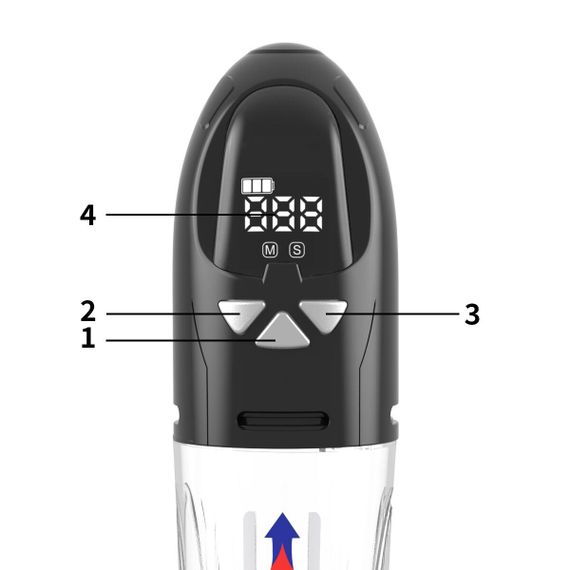 Автоматична вакуумна помпа Men Powerup Water Pump Sex Aura | Зображення 4