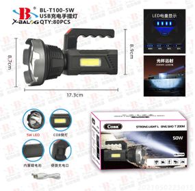 Фонарик ручной BL T-100 torch (80)