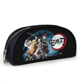 Пенал школьный с принтом Аниме Клинок, рассекающий демонов 23х10х8 см с принтом для мальчика (3795)