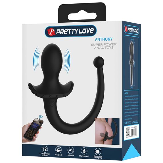 Анальна пробка - Pretty Love Anthony Super Power Anal Plug (App) | Зображення 8
