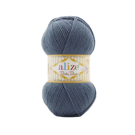 Пряжа Alize Baby Best No 418 (Алізе Бебі Бест) – 10% Бамбук, 90% Антипілінг Акрил, 100г/240м