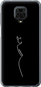 Чехол на Xiaomi Redmi Note 9 Pro Силуэт1 "4590u-1911-17620"