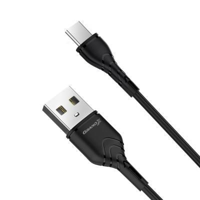 Дата кабель USB 2.0 AM to Type-C 1.0m Grand-X (PC-03B) | Зображення 1
