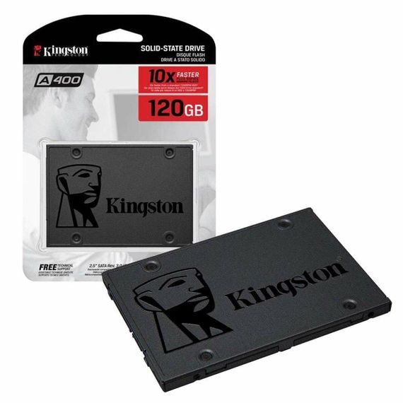 SSD Kingston SSDNow A400 120GB 2.5" SATAIII TLC | Зображення 1
