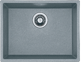 Кухонна мийка Fabiano Quadro 61x46 Titanium 8221.301.0940