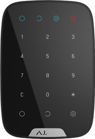 Беспроводная сенсорная клавиатура Ajax KeyPad чёрная (000005653)