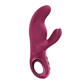 Вибратор-кролик Fun Factory MISS BI Wine Red, 2 независимых мотора, диаметр 4,2 см Sex Aura