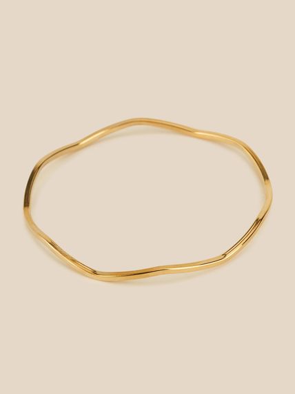 Браслет Sculptural metal жіночий LAWA WTJ02650 Золотий shop (2000999550348)