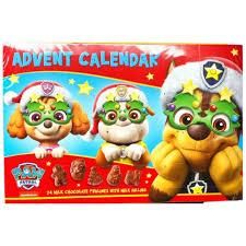 Адвент календарь шоколадный Новогодний Baron Paw Patrol, 200г