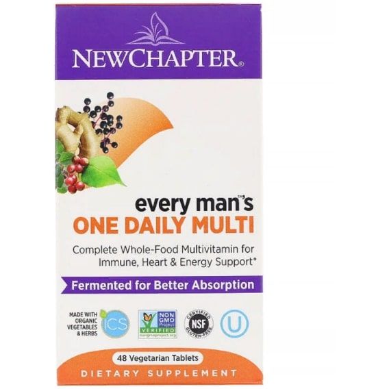 Вітамінно-мінеральний комплекс для чоловіків New Chapter Every Man's One Daily Multi 48 Veg Tabs NCR-00322 | Зображення 2
