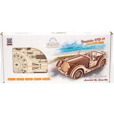 Конструктор Ugears Родстер VM-01 (70052) | Зображення 1