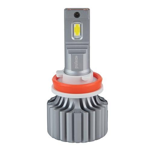 Лампи PULSO N1-H8-H9-H11-H16/LED-chips OEM PHILIPS Flip chip/9-16V/2*70W/8500Lm/6500K | Зображення 1