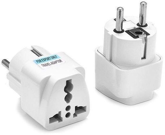 Перехідник мережевий універсальний XoKo WC-120-WH білий | Зображення 1