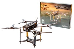 Конструктор Puz-00923 FPV "Дрон"дерев'яний, PuzzleOk
