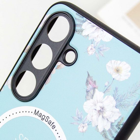 TPU+PC чохол Secret Garden with MagFit для Samsung Galaxy S24+ Mint | Зображення 5