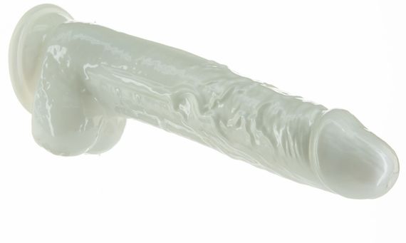 Фалоімітатор ADDICTION Pearl 8.5" Dildo with Balls, віброкуля в подарунок | Зображення 2