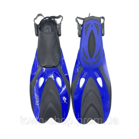 Ласты с открытой пяткой DLV Deep NE-66-43-46-B размер L/XL 43-46 синие | Зображення 1