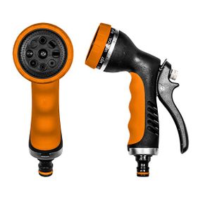 Пістолет Bradas для поливу HOBBY металевий 8 режимів BLACK LINE ECO-2048