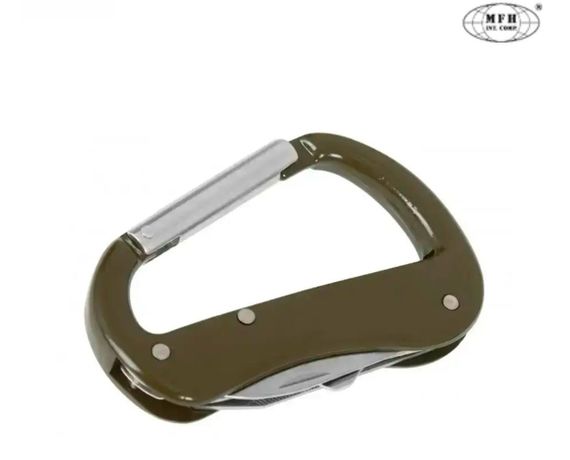 Туристичний набір ножів MFH Knife Set with LED , Olive | Зображення 3