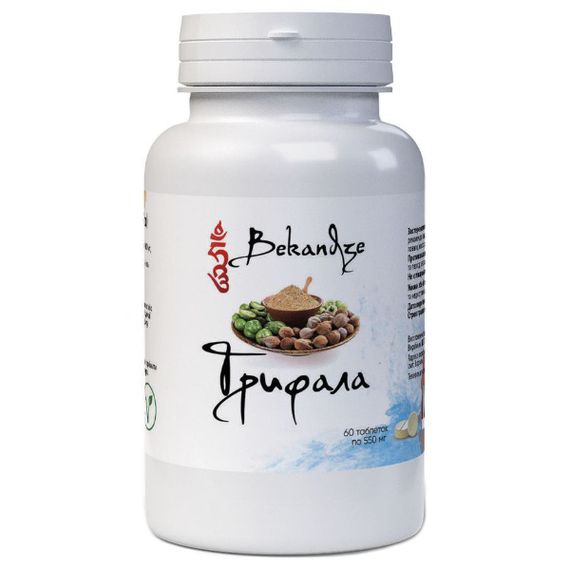 Суміш екстрактів Bekandze Трифала 550 mg 60 Tabs