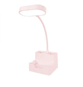 Настольная лампа LED з USB 5W Pink (SL-125)