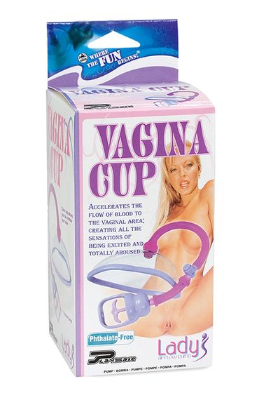 Вакуумна помпа для жінок Vagina Cup with Intra Pump, Рожевий | Зображення 1