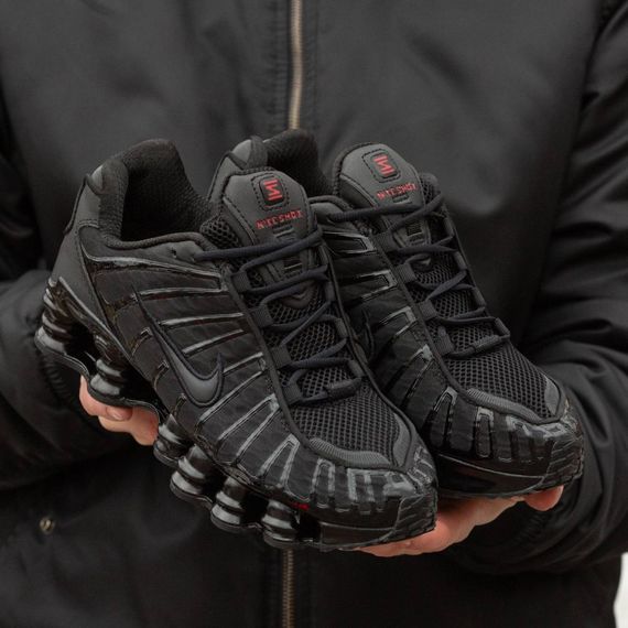 Кросівки весна-літо Nike Shox TL колір чорний | Зображення 2