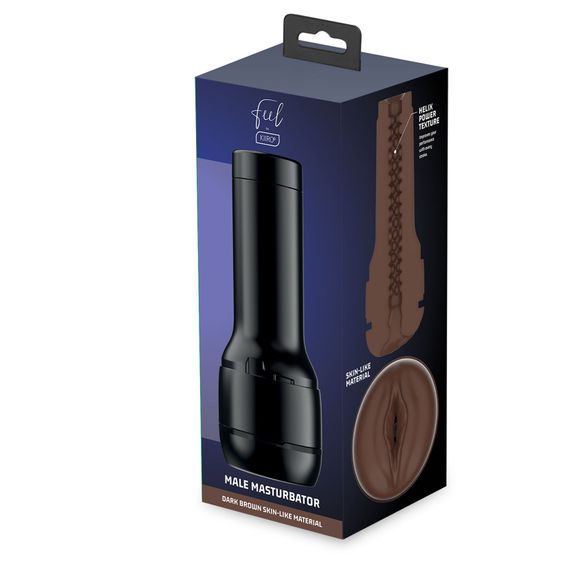 Мастурбатор-вагіна Kiiroo Feel Stroker Dark Brown для секс-машини Kiiroo Keon | Зображення 2