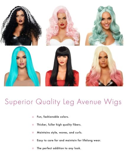 Парик длинный Leg Avenue, золотистый блонд sexstyle | Зображення 3