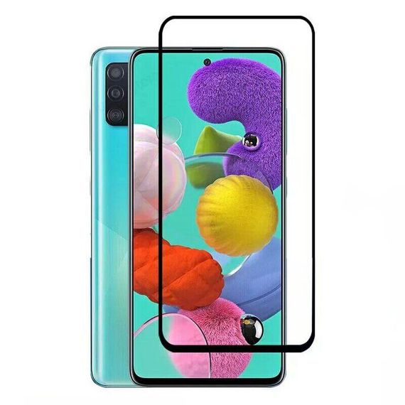 Захисне скло 2.5D на весь екран для Samsung Galaxy A71 | Зображення 1