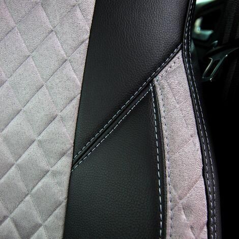 Чохли на сидіння з екошкіри та антари Toyota Corolla E170 2013-2018 EMC-Elegant | Зображення 2