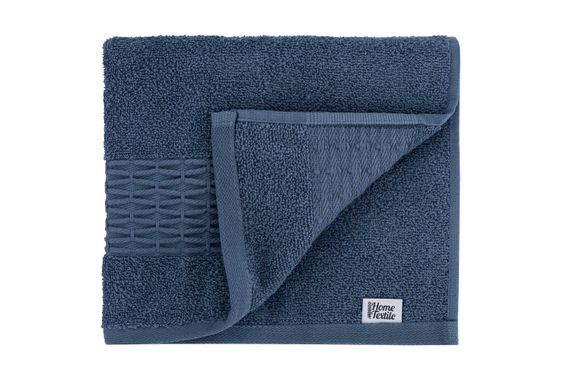 Набір рушників махрових Ardesto Lotus, 50х90см, 70х140см, 2шт, 100% бавовна, синій (ART2357NA) | Зображення 5
