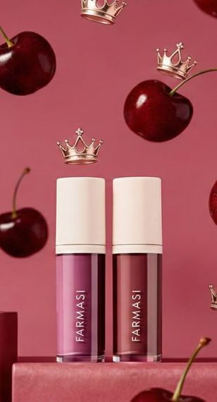 Блеск для губ Farmasi Royal Cherry Cherry after dark 8 мл | Зображення 6