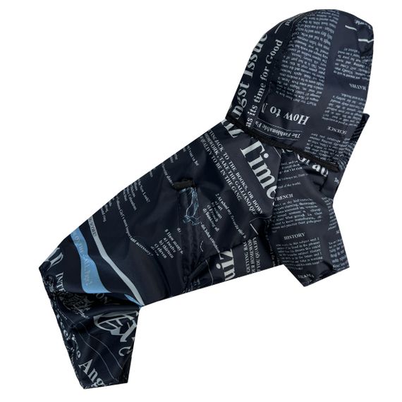 Дощовик газета синій M-114 | Зображення 1