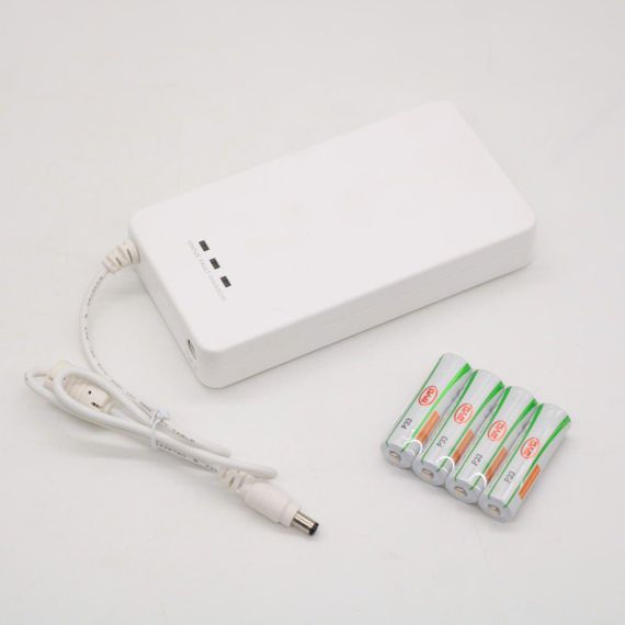 Адаптер резервного живлення для роутера 12В + 4 акумулятори АА, BBU15-DT / Міні упс / Повербанк для роутера | Зображення 9