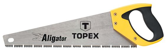Пила TOPEX по дереву, 400 мм, Aligator, 7TPI (10A441)
