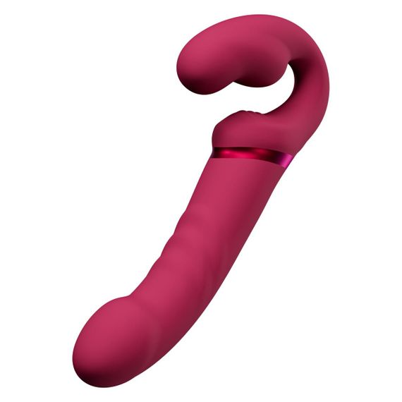 Безремінний смарт-страпон Lovense Lapis vibrating strapless strap-on, 3 мотори Sex Aura | Зображення 3